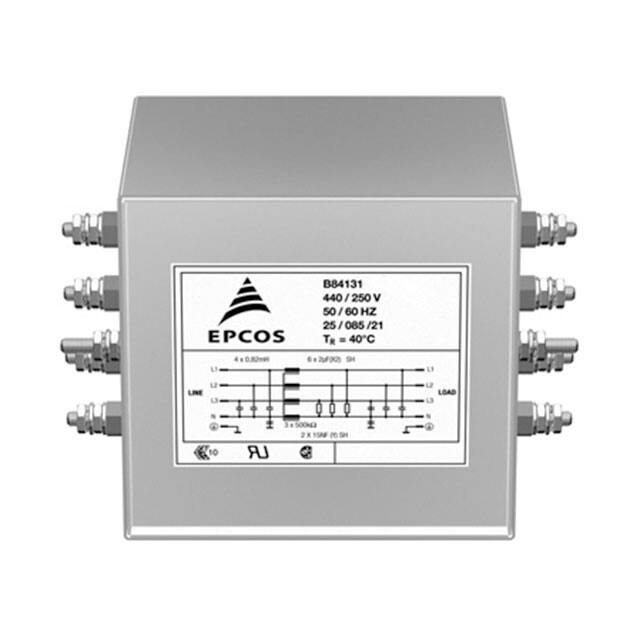 B84131M0003A116 EPCOS - TDK Electronics  Moduli di filtro di linea di alimentazione
